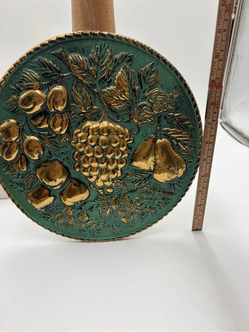 ELPEC England Brass Decorative Wall Plaque - Gold Tone